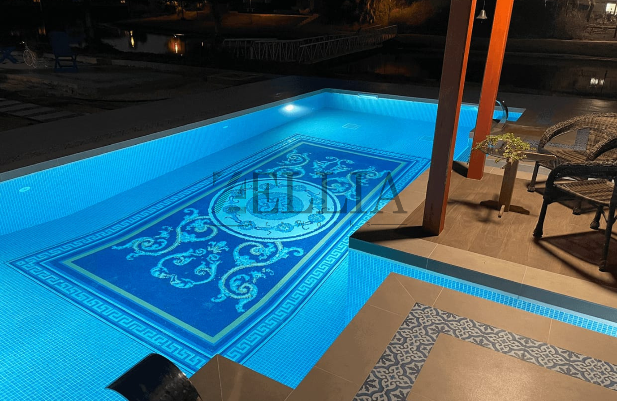 Ms. Areeba's Basement Indoor Pool