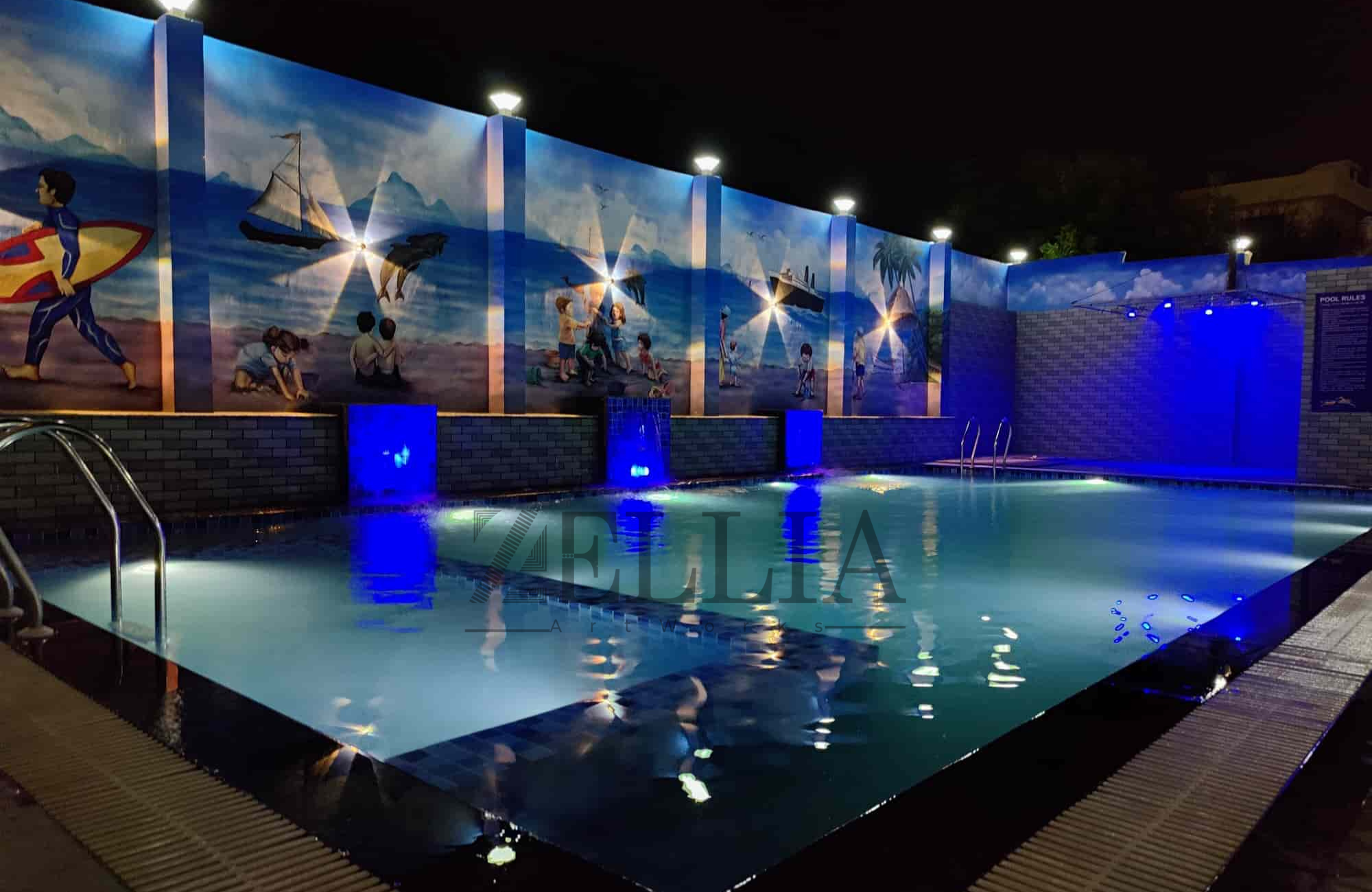 Mr. Taimoor’s Lawn Pool