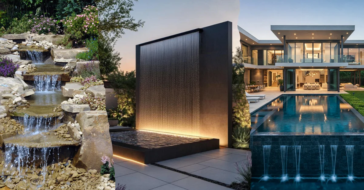 10 Modern Water Feature Ideas to Upgrade Your Space