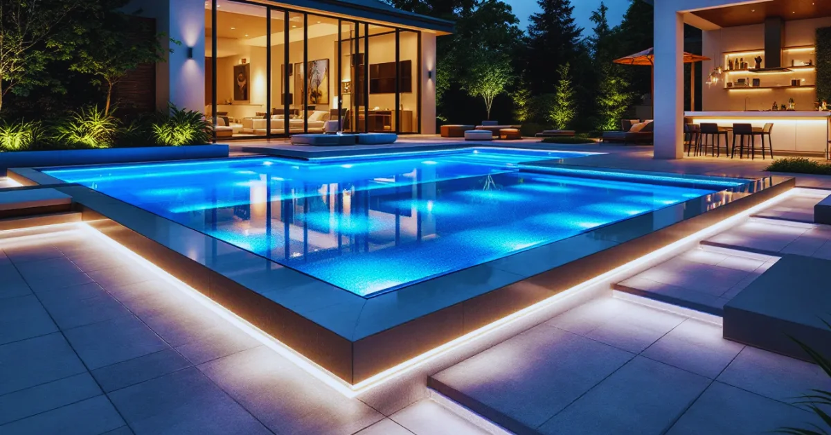 Benefits of LED Pool Lights - Safety Meets Style