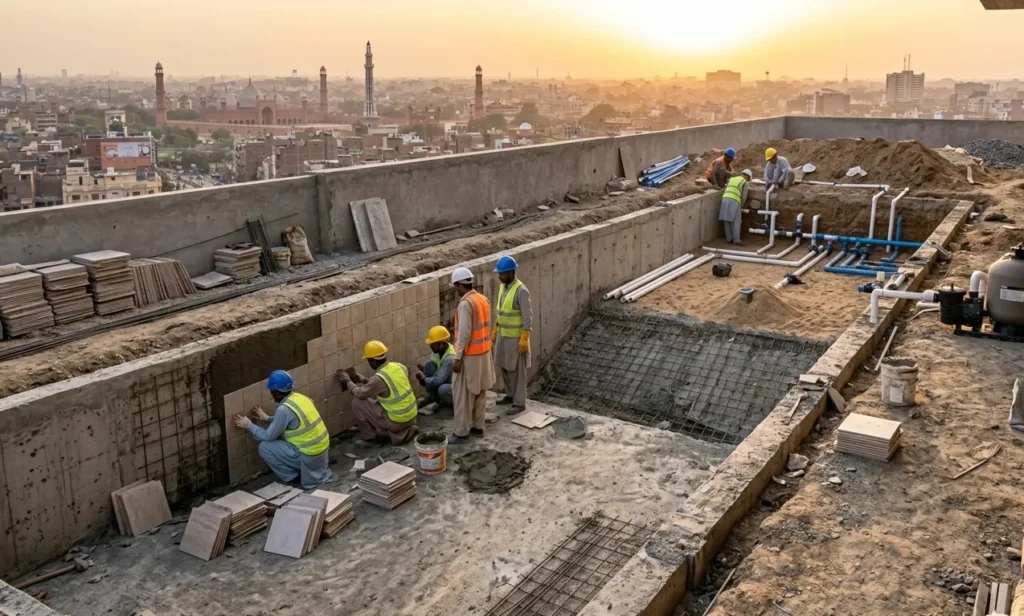 Complete Swimming Pool Installation