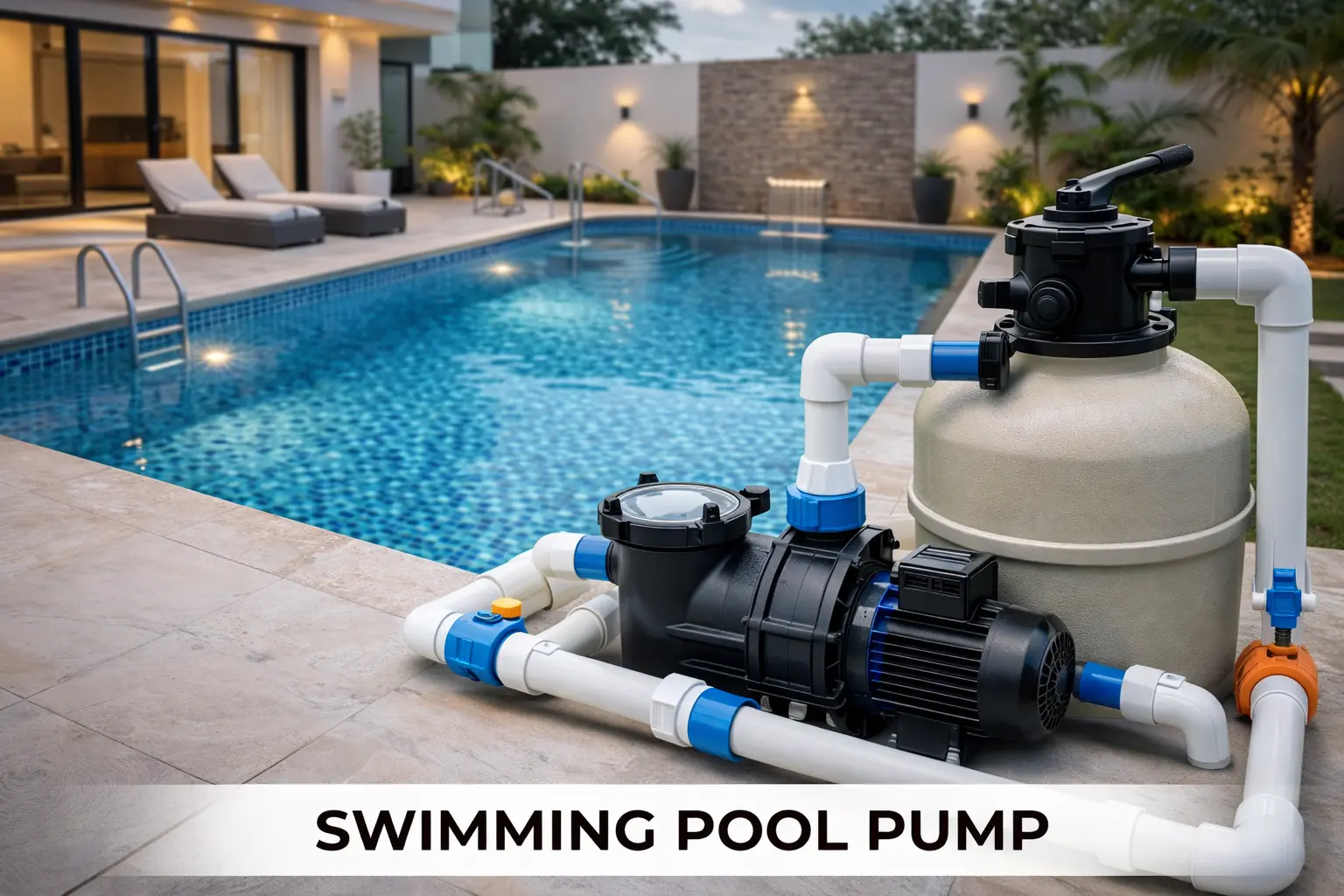 Swimming pool pump