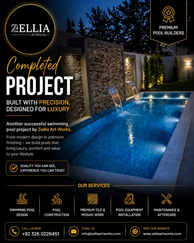 swimming pool builders in Pakistan