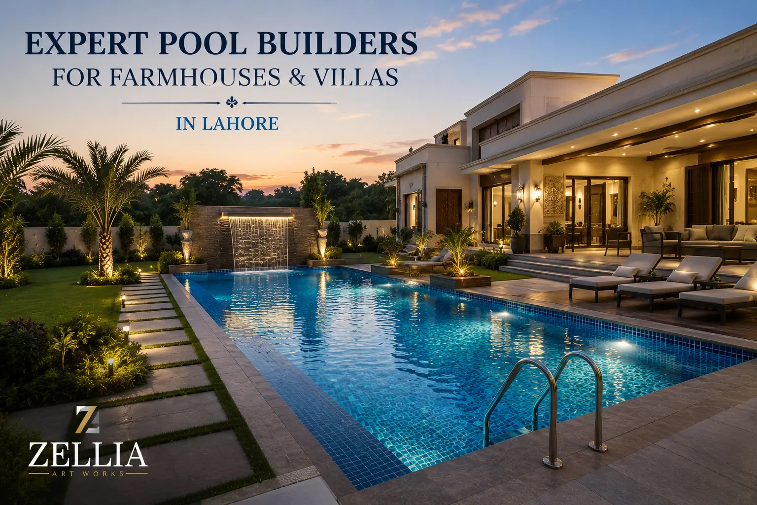 Pool Builders for Farmhouses